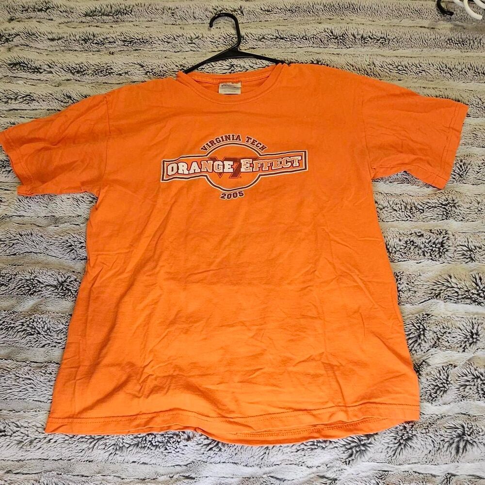Hanes Men's Orange T-shirt